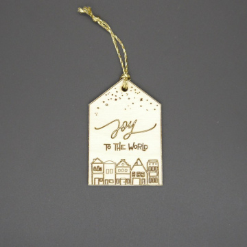 Anhänger "Joy to the world" klein