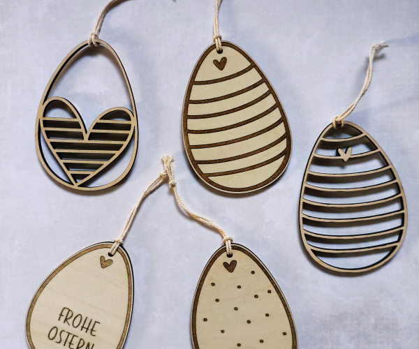 Osteranhänger im Set